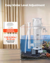 VEVOR Protein Skimmer for 30-80 Gal Saltwater Aquarium Hang On with DC Pump, Protein Skimmer with DC Pinwheel Pump, Adjustable Control, for 30-80 Gal Medium Saltwater Aquariums & Reef Tank Fish Tank