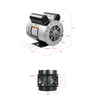 VEVOR 2HP SPL Air Compressor Electric Motor, 115/230V, 20/10 Amps, 56 Frame 3450RPM, 5/8" Keyed Shaft, 1.88" Shaft Length, Single Phase, CCW/CW (Factory Setting is CCW)