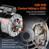 VEVOR 3.7HP Air Compressor Motor, 3450RPM Electric Motor, 230V 17.2 Amps, 5/8" Keyed Shaft 56 Frame, 1.88" Shaft Length, Single Phase, CCW/CW Rotation (Factory Setting is CCW)