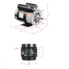 VEVOR 3.7HP Air Compressor Motor, 3450RPM Electric Motor, 230V 17.2 Amps, 5/8" Keyed Shaft 56 Frame, 1.88" Shaft Length, Single Phase, CCW/CW Rotation (Factory Setting is CCW)