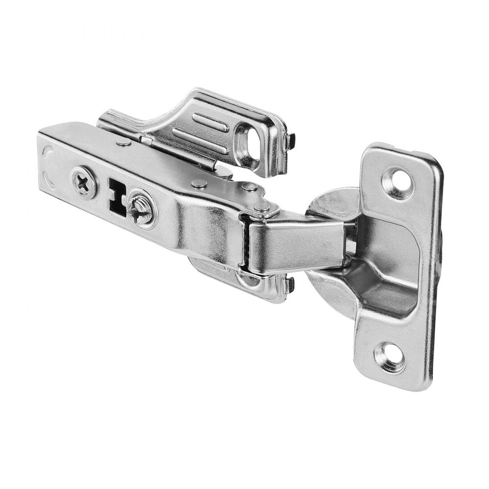 VEVOR Cabinet Hinges, 40 Packs Full Overlay Kitchen Cabinet Door Hinges, 100 Degree Opening Angel Soft Close Concealed Cupboard Hinges for Framed + Frameless Cabinet Type, with Mounting Screws