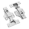 VEVOR Cabinet Hinges, 40 Packs Full Overlay Kitchen Cabinet Door Hinges, 100 Degree Opening Angel Soft Close Concealed Cupboard Hinges for Framed + Frameless Cabinet Type, with Mounting Screws