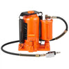 VEVOR Air Hydraulic Bottle Jack, 20 Ton/40000 LBS All Welded Bottle Jack, 10.4-19.7 inch Lifting Range, Manual Handle and Air Pump, for Car, Pickup, Truck, RV, Auto Repair, Industrial Engineering
