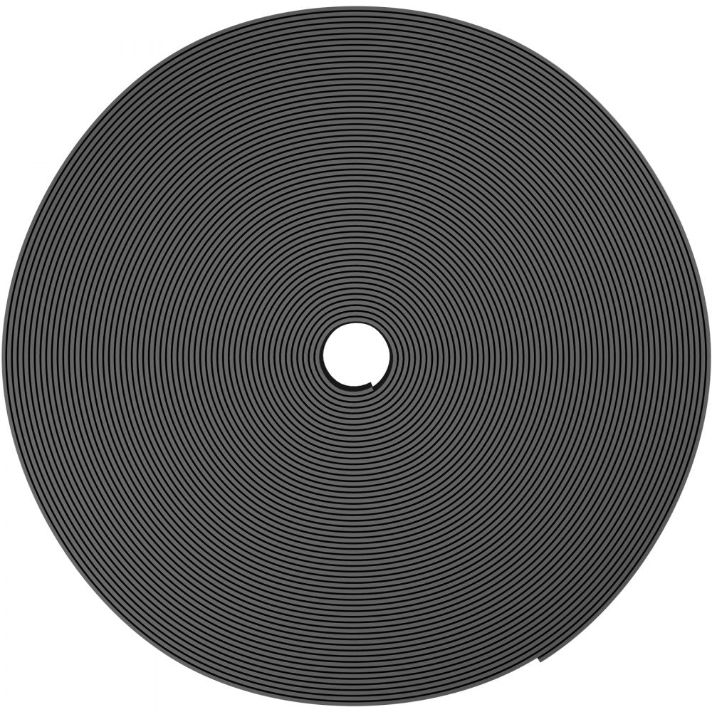 VEVOR Landscape Edging, 10 inch Depth 80 ft Total Length, Recycled HDPE Coiled Terrace Board, Flexible Bender Border for Landscaping, Lawn, Garden, Yard, Against Invading Weeds, Black
