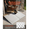 VEVOR Threshold Ramp for Doorways, 29.5 x 24.3 in, Platform Aluminum Wheelchair Ramp, Non-Slip Door Threshold Ramps, 750 lbs Load Capacity, for Home Steps, Curbs, Wheelchairs, Walkers, Scooter, Carts