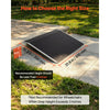 VEVOR Threshold Ramp for Doorways, 31.9 x 15.4 in, Platform Aluminum Wheelchair Ramp, Non-Slip Door Threshold Ramps, 400 lbs Load Capacity, for Home Steps, Curbs, Wheelchairs, Walkers, Scooter, Carts