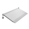 VEVOR Threshold Ramp for Doorways, 42.5 x 23.2 in, Platform Aluminum Wheelchair Ramp with Adjustable Height, Non-Slip Door Threshold Ramps, 1000 lbs Capacity, for Home Steps, Wheelchairs, Walkers