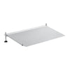 VEVOR Threshold Ramp for Doorways, 42.5 x 23.2 in, Platform Aluminum Wheelchair Ramp with Adjustable Height, Non-Slip Door Threshold Ramps, 1000 lbs Capacity, for Home Steps, Wheelchairs, Walkers