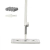 VEVOR Flat Mop, Self Wringing, Microfiber Floor Mop with 4 Reusable & Washable Mop Pads for Dry & Wet Floor Cleaning, Microfiber Flat Mop with Stainless Steel Handle for Hardwood Laminate Tile Vinyl