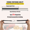 VEVOR Rubber Bungee Cords, 53 Pack 31\" Long, Weatherproof EPDM Rubber Tie Down Straps with Crimped S Hooks, Heavy Duty Outdoor Tarp Straps for Securing Flatbed Trailers, Canvases, Cargo, and More
