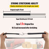 VEVOR Rubber Bungee Cords, 53 Pack 21\" Long, Weatherproof Natural Rubber Tie Down Straps with Crimped S Hooks, Heavy Duty Outdoor Tarp Straps for Securing Flatbed Trailers, Canvases, Cargo, and More