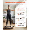 VEVOR Balance Board, Wobble Board Trainer for Adults 3-Level Adjustable Base, Premium Wooden Balance Training Equipment, Slip-Resistant Surface for Core Workout, Standing Desk Exercise, Home Gym, Yoga