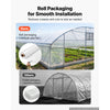 VEVOR Greenhouse Plastic Sheeting 10 x 100 ft 6 Mil Clear Polyethylene Film, for Farms Agriculture Garden Outdoor Plant, Water Sun Frost Wind Dust Resistant, Heavy Duty Thick Winter Hoop House Cover