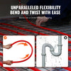 VEVOR PEX Pipe 3/4 Inch, 2 x 100 Feet Length PEX-A Flexible Pipe Tubing for Potable Water, Pex Water Lines for Hot/Cold Water & Easily Restore, Plumbing Applications with Free Cutter, Blue & Red