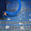 VEVOR PEX Pipe 3/4 Inch, 100 Feet Length PEX-B Flexible Pipe Tubing for Potable Water, Pex Water Lines for Hot/Cold Water & Easily Restore, Plumbing Applications with Free Cutter & Clamps ,Blue