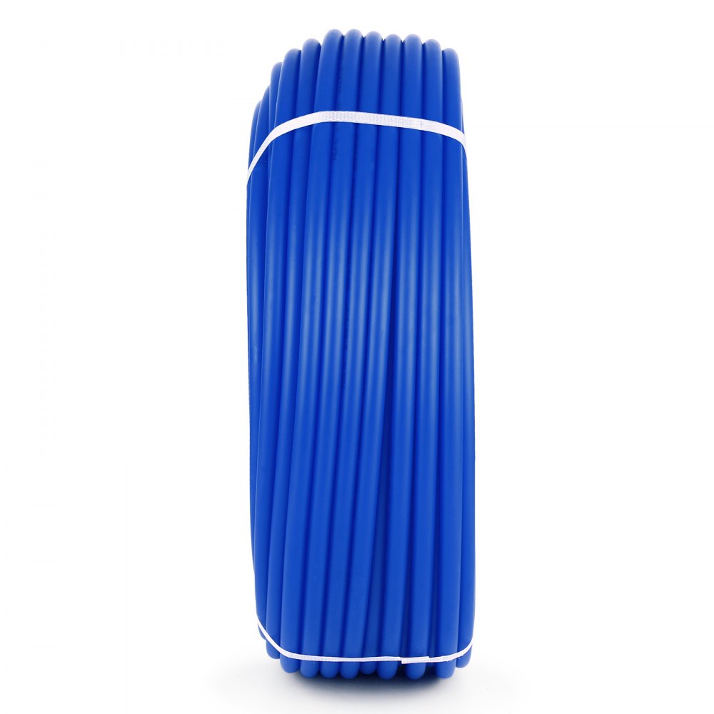 VEVOR 3/4" PEX Tubing 300Ft Non-Barrier PEX Pipe Blue Pex-b Tube Coil for Hot and Cold Water Plumbing Open Loop Radiant Floor Heating System PEX Tubing (3/4" Non-Barrier, 300Ft/Blue)