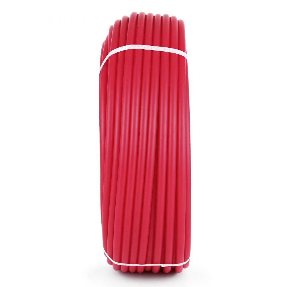 VEVOR Oxygen Barrier PEX Tubing - 1/2 Inch X 500 Feet Tube Coil - EVOH PEX-B Pipe for Residential Commercial Radiant Floor Heating Pex Pipe (1/2" O2-Barrier, 500Ft/Red)