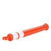 VEVOR Traffic Cones Delineator Posts, 42 Inch 3-Pack Orange Safety Post Cones with 11.8" x 11.8" Weighted Base & Reflective Strips for Parking Lots, Traffic Control, Road Safety, Construction Zones