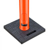 VEVOR Traffic Cones Delineator Posts, 42 Inch 9-Pack Orange Safety Post Cones with 11.8" x 11.8" Weighted Base & Reflective Strips for Parking Lots, Traffic Control, Road Safety, Construction Zones