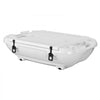 VEVOR Floating Cooler, 40 QT Floating Ice Chest with Dry Storage & Tow Rope, Premium LLDPE Amphibious Drink Cooler for Water & Land, Cruise Smoothly Stable on Lake, River, Pool, Beach, Kayak, White