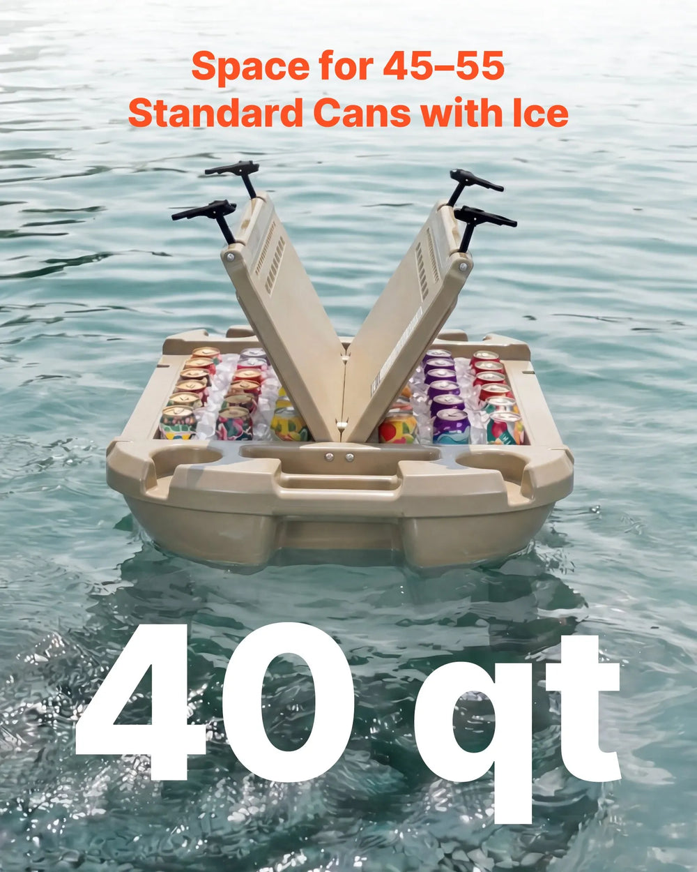 VEVOR Floating Cooler 40 QT (Apricot) - image 3