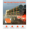 VEVOR Winch Straps, 4 in x 30 ft Truck Straps with Flat Hook, 10 Pack Heavy Duty Trailer Straps with 18000 lbs Break Strength, Cargo Tie-Down Straps, for Flatbeds, Trucks, Trailers, Farms & Rescues
