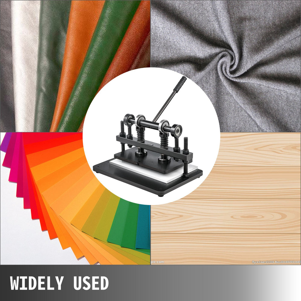 Widely used for multiple materials (leather, fabric, paper, etc.)