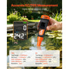 VEVOR TDS Meter, 0-9990 ppm Measuring Range, EC (Conductivity) /TDS (ppm) Multi-Parameter Measurement, Digital Water Tester with ATC, Clear VA Display Screen, for Drinking Water Quality Testing