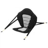 VEVOR Kayak Seat, 1 Pack 0.5" Thick, Universal Paddle Board Seat with Back Support, Sit-on-Top Soft Padded Cushion with Storage Bag & Adjustable Straps for SUP, Canoe, Fishing Boat, Inflatable Kayak