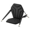 VEVOR Kayak Seat, 1 Pack 1" Thick, Universal Paddle Board Seat with Back Support, Hexagonal Sit-on-Top Soft Padded Cushion with Storage Bag & Adjustable Straps for SUP, Fishing Boat, Inflatable Kayak
