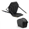 VEVOR Kayak Seat, 1 Pack 1" Thick, Universal Paddle Board Seat with Back Support, Hexagonal Sit-on-Top Soft Padded Cushion with Storage Bag & Adjustable Straps for SUP, Fishing Boat, Inflatable Kayak