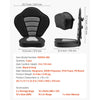 VEVOR Kayak Seat, 2 Pack 2" Thick, Universal Paddle Board Seat with Back Support, Sit-on-Top Soft Padded Cushion with Storage Bag & Adjustable Straps for SUP, Canoe, Fishing Boat, Inflatable Kayak