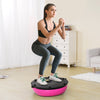 VEVOR Half Exercise Ball Trainer, 23 inch Balance Ball Trainer, 660lbs Capacity Stability Ball, Yoga Ball with Resistance Bands & Foot Pump, Strength Fitness Ball for Home Gym, Full Body Workout, Pink