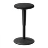 VEVOR Wobble Chair, Height-Adjustable (21.7-28.3") Active Chair, Flexible Seating Wobble Stool Made of Iron Improves Focus & Posture, Ideal for Schools, Office and Home, 8° Tilt Angle, Age 12-18, Black