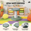 VEVOR Kids Wobble Chair Active Chair  with Sponge Cushion, Wobble Stool Improves Focus, Posture and Calm Children, Ideal for Schools and Preschools, Age 3-7, Green