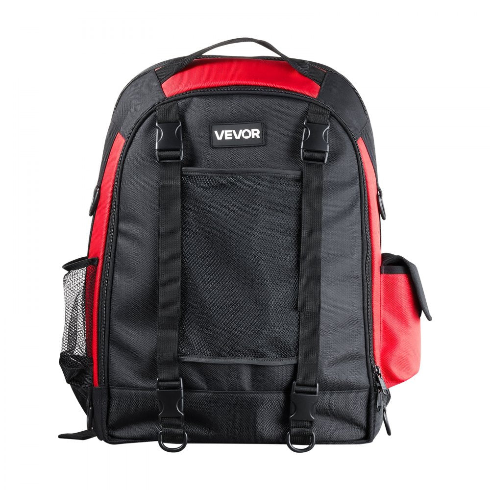 VEVOR Welding Backpack, 25.2L Welder Backpack for Tools and Helmet, 1680D High-Density Polyester Extreme Gear Pack with Helmet Bag, Multi-Purpose Gear Storage Bag for Welding, Outdoor Camping, Hiking