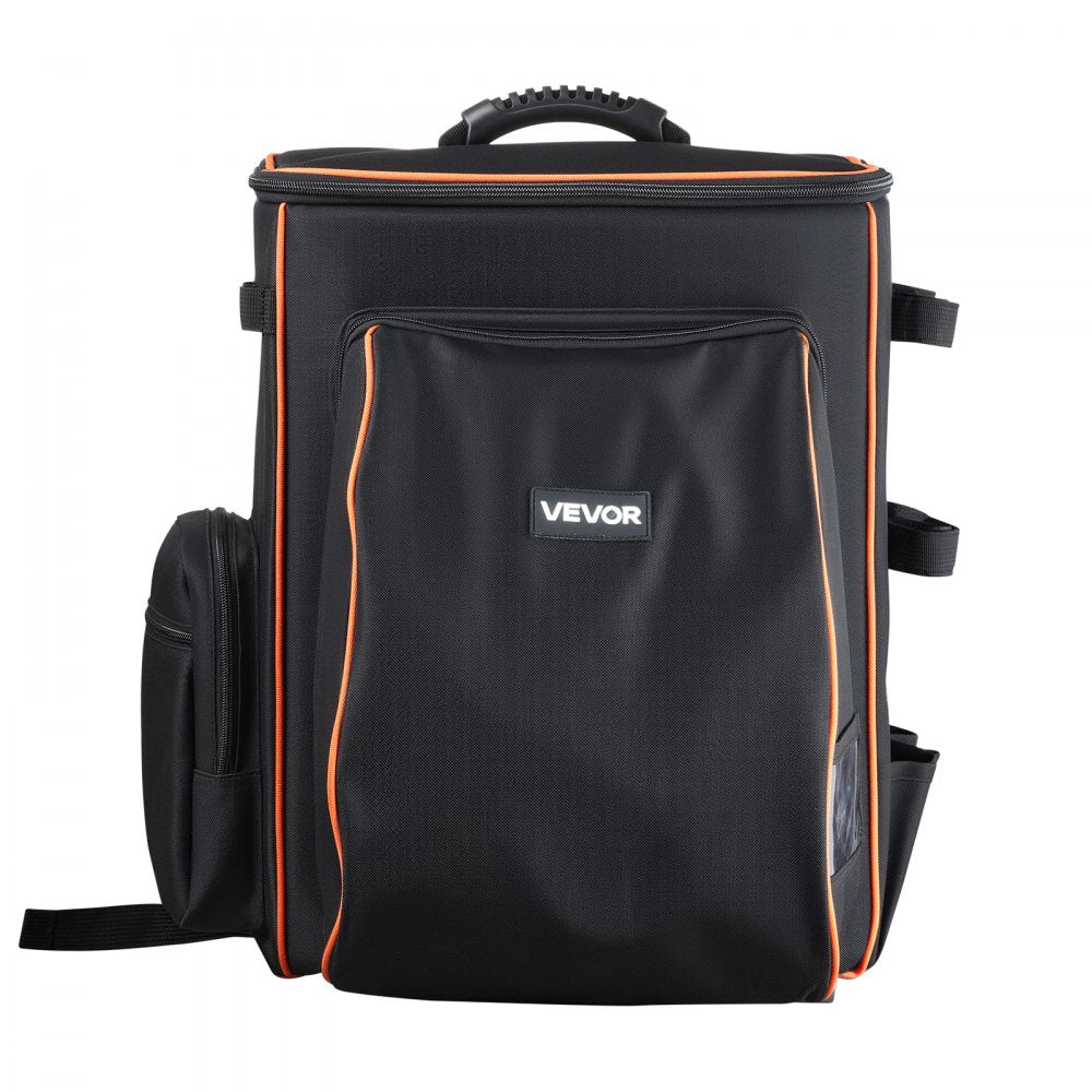 VEVOR Welding Backpack, 35.6L Welder Backpack for Tools and Helmet, 600D Polyester Extreme Gear Pack with Helmet Catch Bag, Multi-Purpose Gear Storage Bag for Welding, Outdoor Camping, Mountaineering