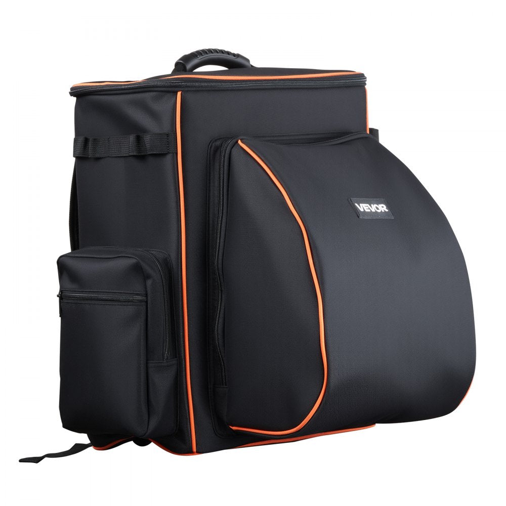 VEVOR Welding Backpack, 35.6L Welder Backpack for Tools and Helmet, 600D Polyester Extreme Gear Pack with Helmet Catch Bag, Multi-Purpose Gear Storage Bag for Welding, Outdoor Camping, Mountaineering