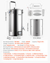 VEVOR DM-N60 dimensions and specs overview image