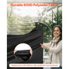 VEVOR Grill Cover, 59 inch BBQ Covers for Outdoor Grills, Waterproof, Fade Resistant, Weather Resistant Heavy Duty 600D Polyester, Easy On/Off, with Secure Buckles, Black