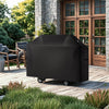 VEVOR Grill Cover, 52 inch BBQ Covers for Outdoor Grills, Waterproof, Fade Resistant, Weather Resistant Heavy Duty 600D Polyester, Easy On/Off, with Hook-and-Loop Straps, Black