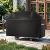 VEVOR Grill Cover, 65 inch BBQ Covers for Outdoor Grills, Waterproof, Fade Resistant, Weather Resistant Heavy Duty 600D Polyester, Easy On/Off, with Hook-and-Loop Straps, Black