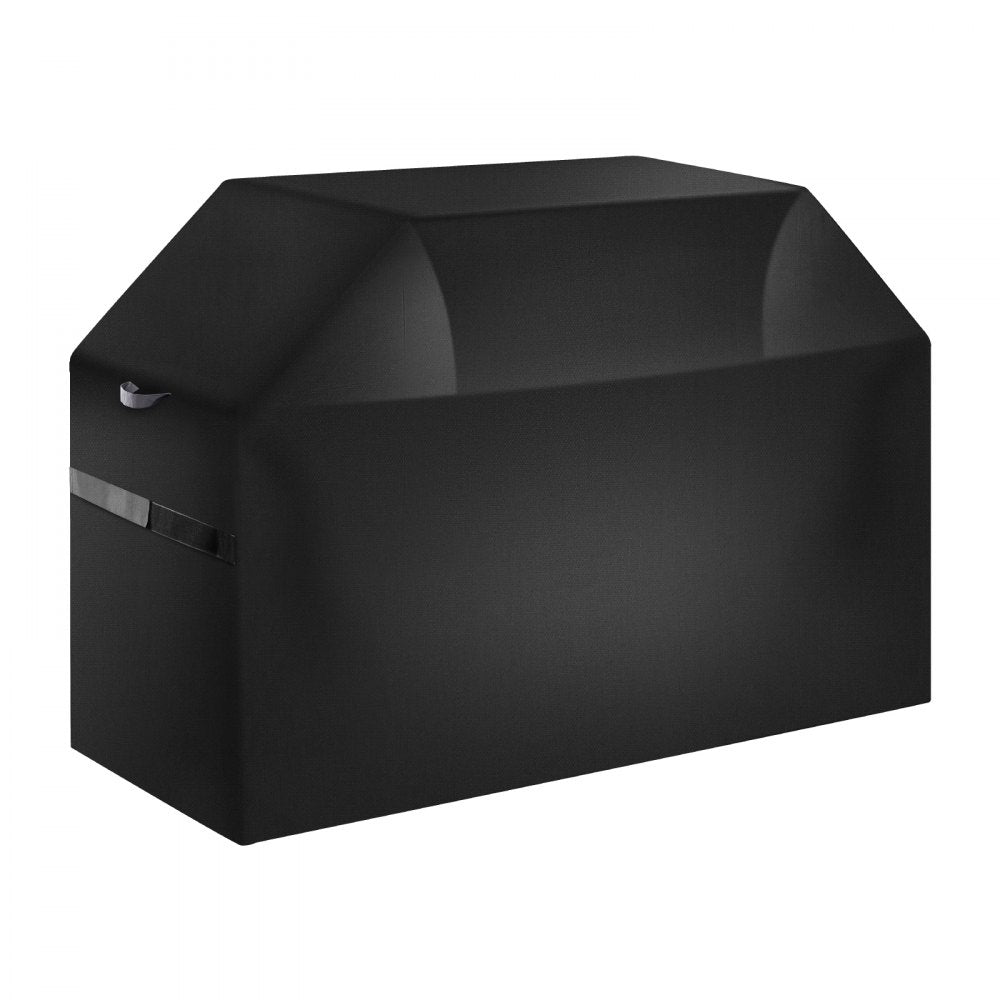 VEVOR Grill Cover, 65 inch BBQ Covers for Outdoor Grills, Waterproof, Fade Resistant, Weather Resistant Heavy Duty 600D Polyester, Easy On/Off, with Hook-and-Loop Straps, Black