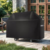 VEVOR Grill Cover, 48 inch BBQ Covers for Outdoor Grills, Waterproof, Fade Resistant, Weather Resistant Heavy Duty 600D Polyester, Easy On/Off, with Hook-and-Loop Straps, Black
