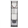 VEVOR Large 4-tier Cat Cage, 41 x 14 x 55", Detachable Metal Wire Cat Enclosure, with Litter Box Hammock Ramp ladders, Indoor & Outdoor Crate Exercise Place Ideal for Kitty, Small Animals, Black
