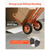 VEVOR Door Threshold Ramp, 1 inch Rise, Aluminum Alloy Threshold Ramp Rated 800 lbs Load Capacity, Handicap Ramps for Home Steps for Wheelchair, Scooters, Power Chairs, Walkers, Bicycle, Tricycle