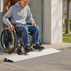 VEVOR Door Threshold Ramp, 1 inch Rise, Aluminum Alloy Threshold Ramp Rated 800 lbs Load Capacity, Handicap Ramps for Home Steps for Wheelchair, Scooters, Power Chairs, Walkers, Bicycle, Tricycle