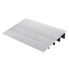 VEVOR Door Threshold Ramp, 4" Rise, 800 lbs Load Capacity, Door Ramp for Wheelchairs, Aluminum Threshold Ramp for Doorways, Adjustable Modular Threshold Ramp for Wheelchairs, Scooters, Power Chairs
