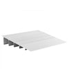 VEVOR Door Threshold Ramp, 5 inch Rise, Aluminum Alloy Threshold Ramp Rated 800 lbs Load Capacity, Handicap Ramps for Home Steps for Wheelchair, Scooters, Power Chairs, Walkers, Bicycle, Tricycle