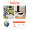 VEVOR Door Threshold Ramp, 6 inch Rise, Aluminum Alloy Threshold Ramp Rated 800 lbs Load Capacity, Handicap Ramps for Home Steps for Wheelchair, Scooters, Power Chairs, Walkers, Bicycle, Tricycle